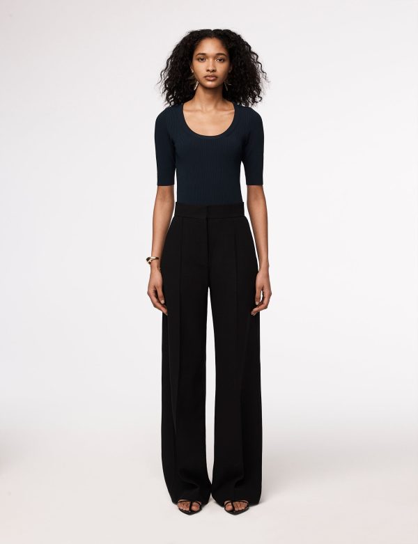 Ribbed Scoopneck Knit - Image 6