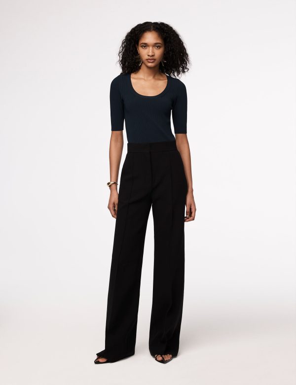 Ribbed Scoopneck Knit - Image 5