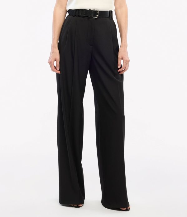 Twill Pleated Trouser - Image 4