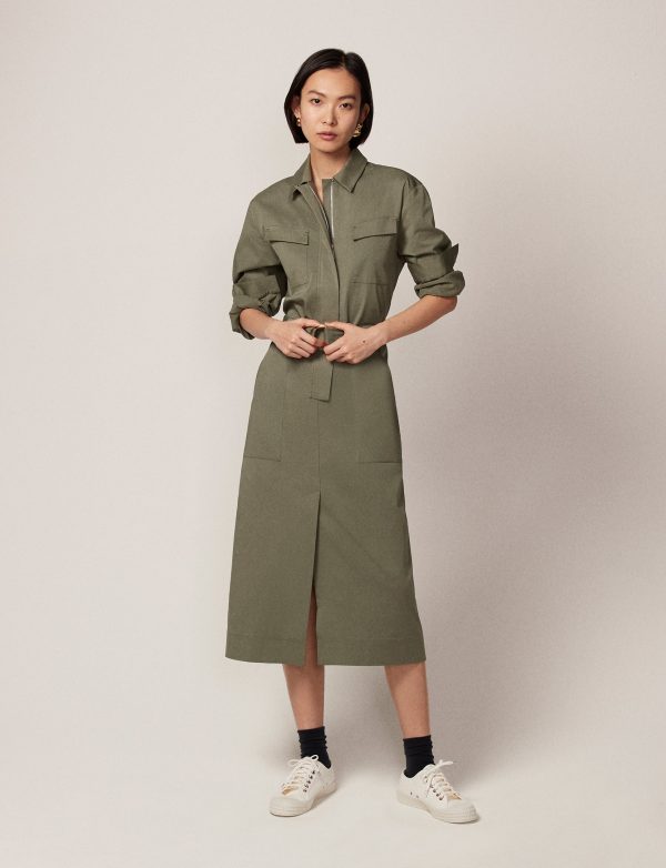 Belted Utility Dress - Image 5