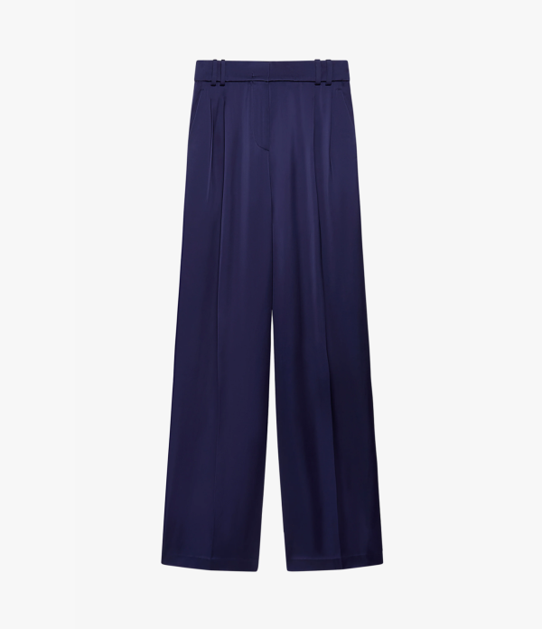 Satin Pleated Trouser - Image 12