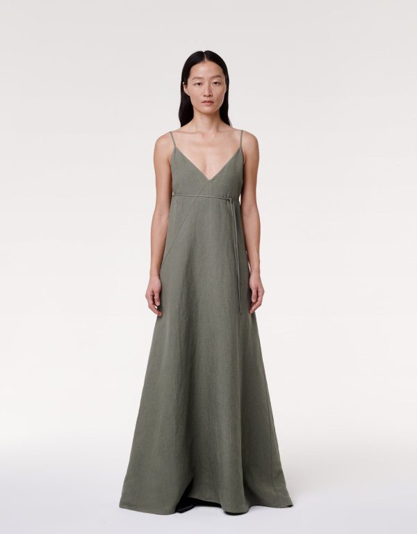 Seamed Slip Dress - Image 15