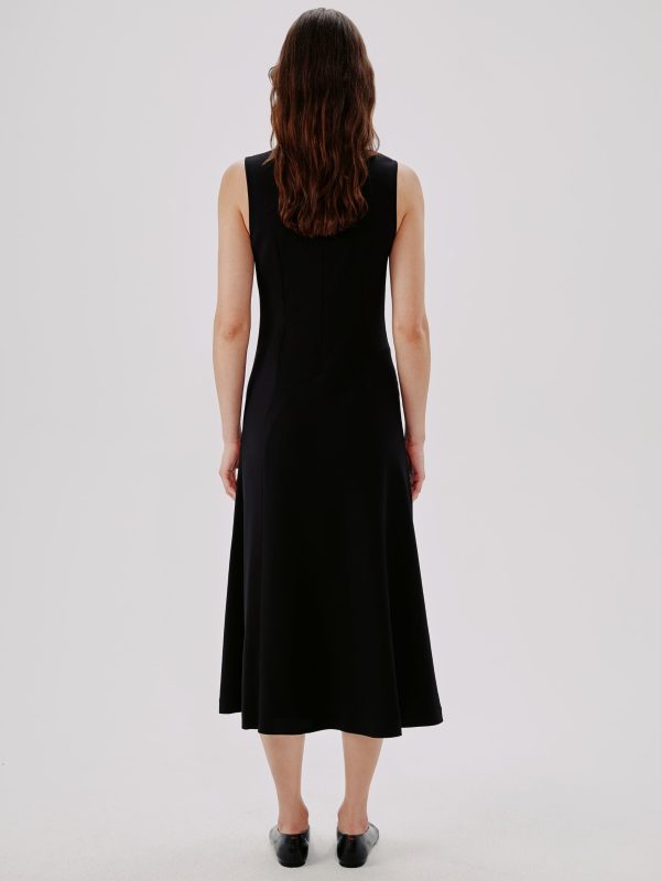 Sleeveless Crewneck Dress - Image 4
