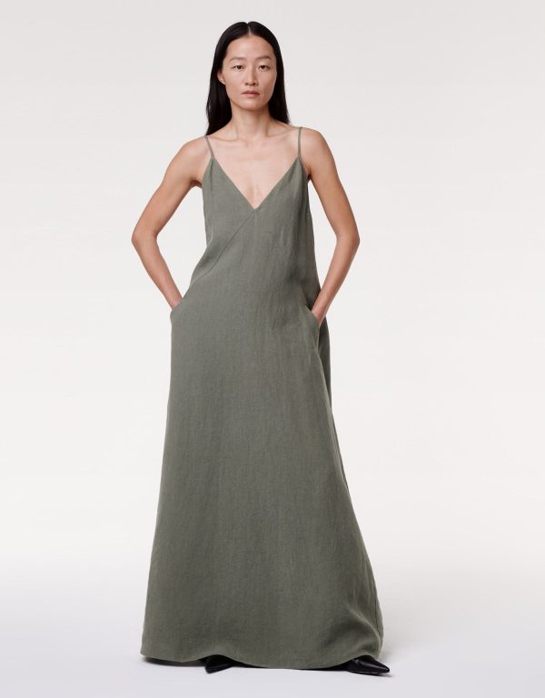 Seamed Slip Dress - Image 14